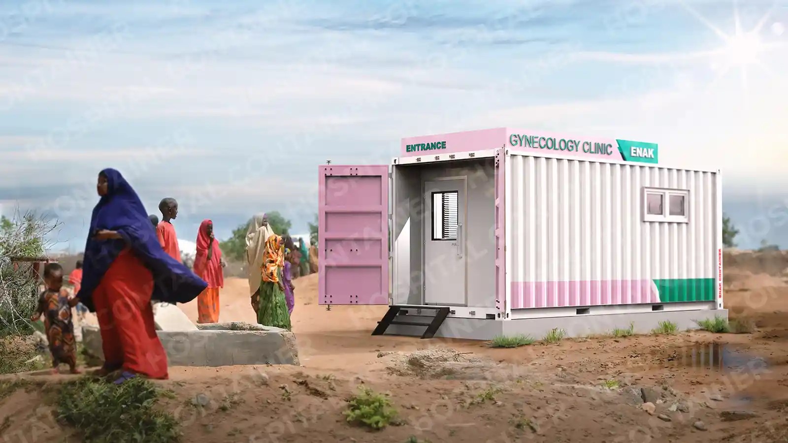 Gynecology Clinic Container