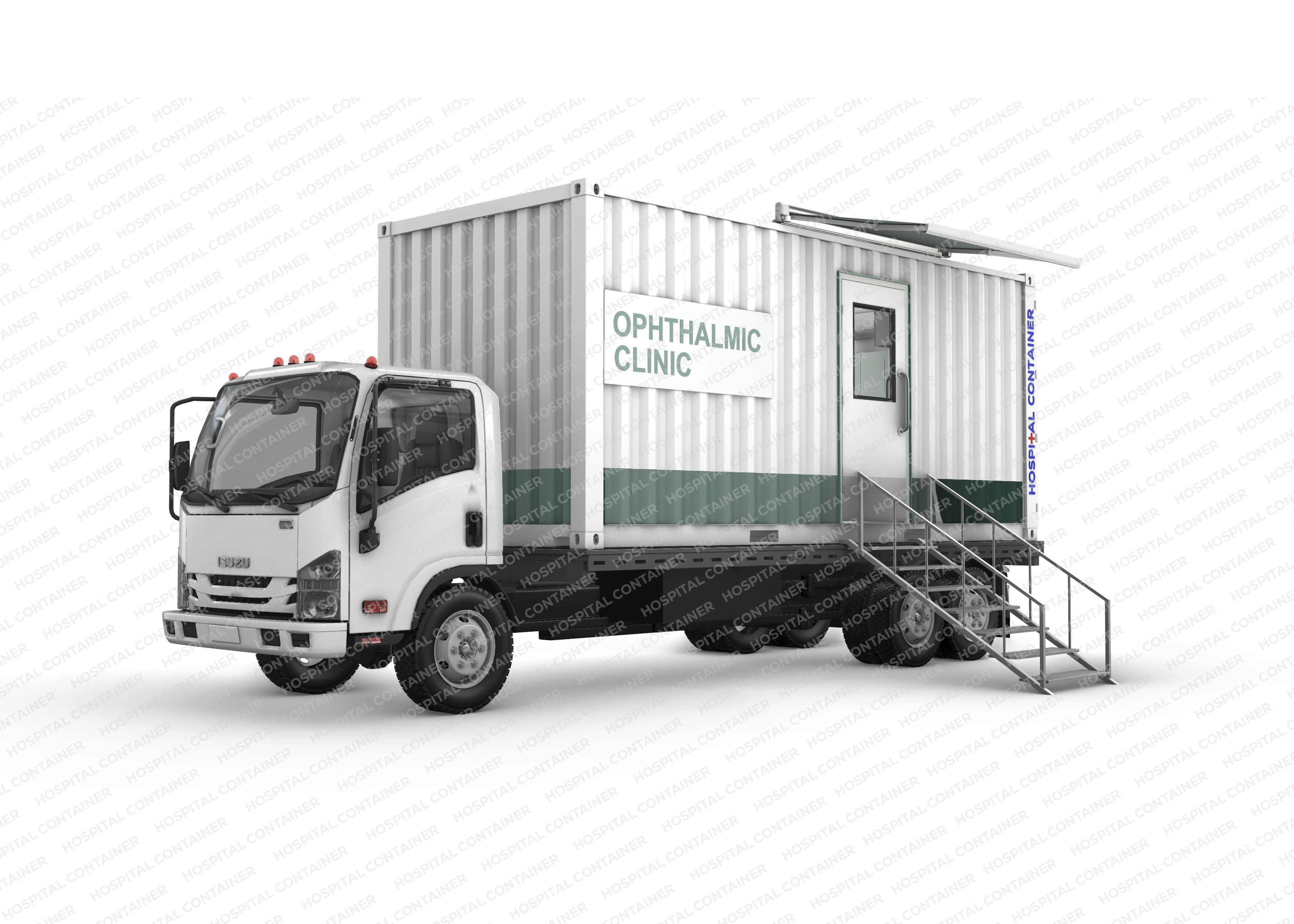 Mobile  20ft Ophthalmic Clinic Container